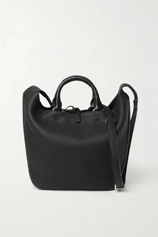 Chloé - + Net Sustain Textured-leather Shoulder Bag - Black