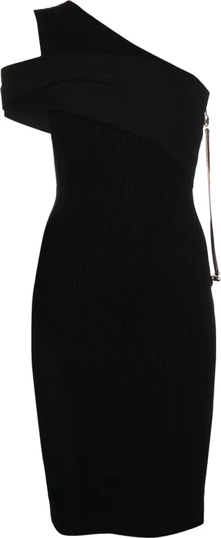 MyBody asymmetric wrap dress
