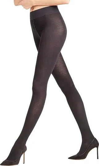 Falke Family Cotton Tights (Black) Hose