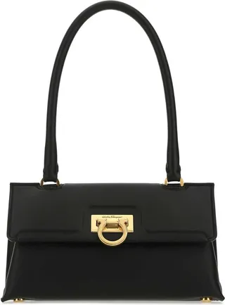 Salvatore Ferragamo Trifolio Long-Handle Shoulder Bag