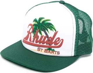 Logo-Print Trucker Cap