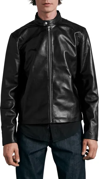ICONS Archive Cafe Racer Leather Jacket