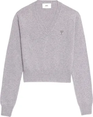 Ami de Coeur V-neck jumper