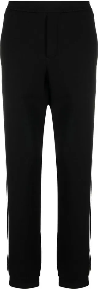 Side-Stripe Straight Trousers