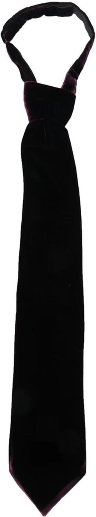 Pre-Tied Velvet Tie