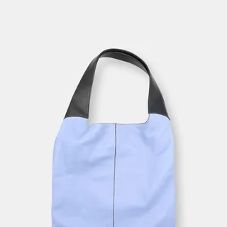 Hayward Hayward Grand Shopper Embroidered Leather Tote Top-Handle Bag - Blue