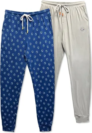 Joe Boxer Men's 2-Pk. Licky-Print Joggers