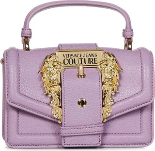 Versace Jeans Couture Baroque Buckle Chain-Linked Crossbody Bag