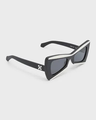 Nashville Two-Tone Acetate Butterfly Sunglasses