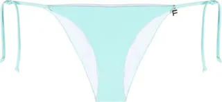 Logo-Patch Tie Bikini Bottoms