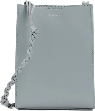 Jil Sander Logo Printed Crossbody Bag