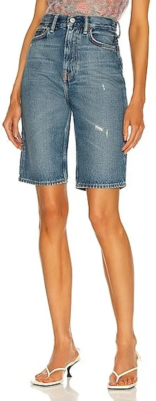 Acne Studios 1990 Bike Short in Blue