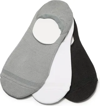 Converse Microfiber No Show Liners 3 Pack