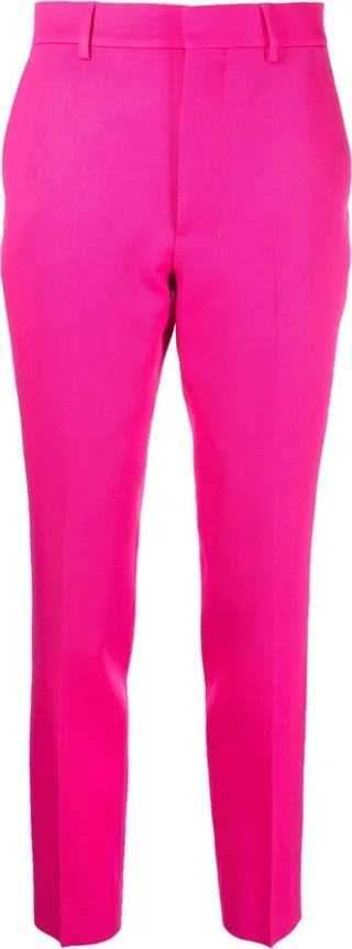 High-Waisted Tailored Trousers