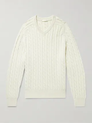 Domas Cable-Knit Cashmere Sweater