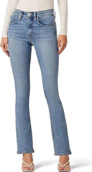 Barbara High Waist Baby Bootcut Jeans