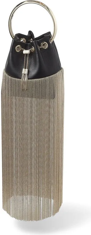 Bon Bon leather fringed bag