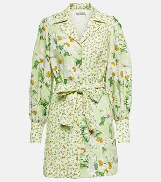 Astra mini shirt dress