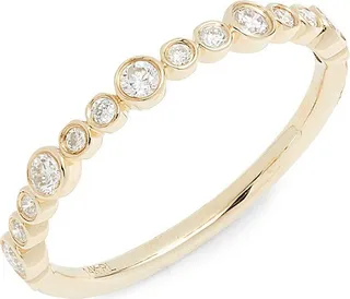 14K Yellow Gold & 0.25 TCW Diamond Ring