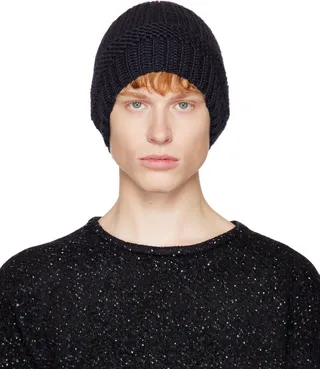 Toogood Navy 'The Sculptor' Beanie