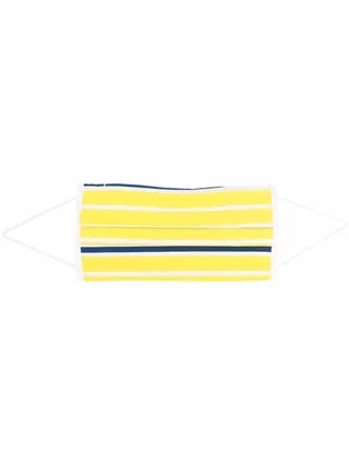 Stripe-Print Face Mask