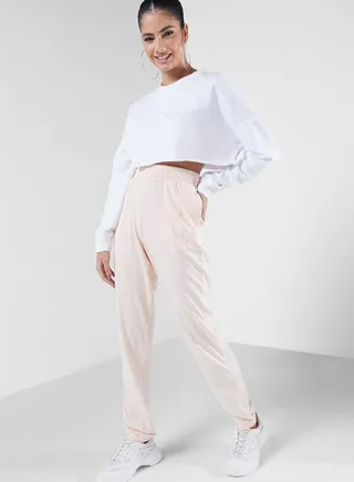 Pinstripe Aop Sweatpants