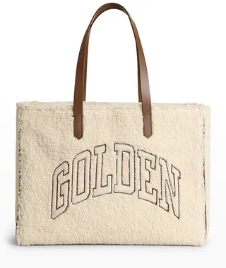 Cali Logo Wool Box Tote Bag
