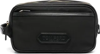 Logo-Stamp Clutch Bag