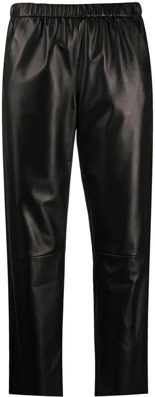 High-Rise Cropped Trousers