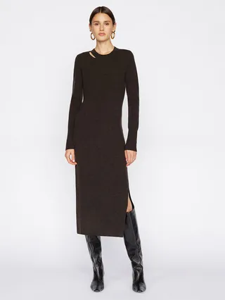 Cut Out Midi Dress Americano