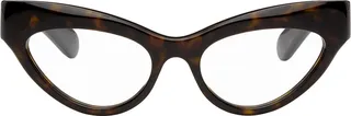 Gucci Tortoiseshell Cat-Eye Glasses