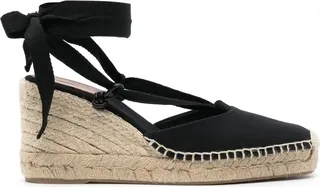 Canvas Wedge Espadrilles
