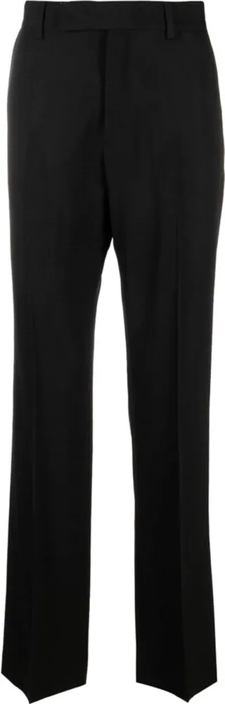 Mid-Rise Straight-Leg Pants