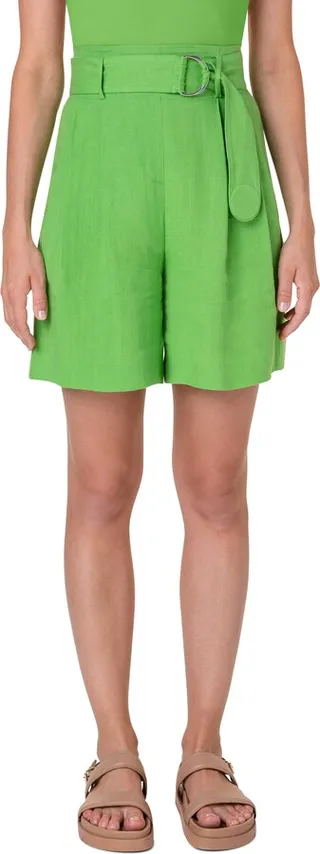 Fiorellina Belted Bermuda Shorts