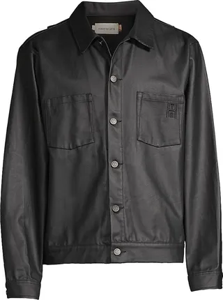 Defined Wax Denim Trucker Jacket