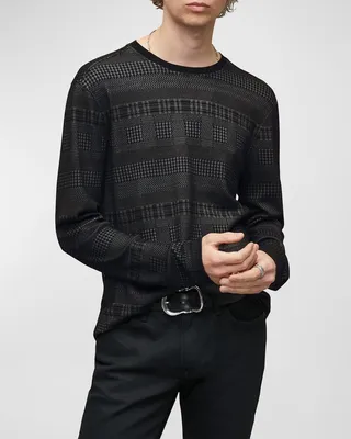 Men's Reade Mixed-Pattern T-Shirt