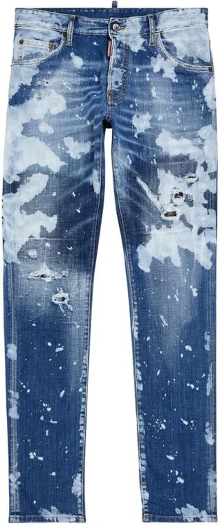 Dsquared2 Distressed Cool Guy Slim Jeans