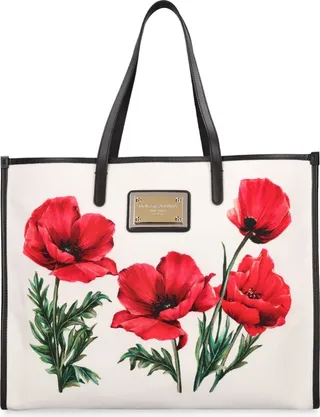 Shopping canvas tote bag