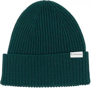 Logo-Tag Ribbed Beanie