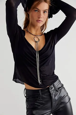 Magdelena Structured Necklace by Free People