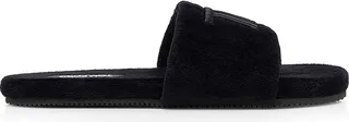 Towelling Velvet Slippers