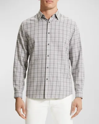 Men's Irving Check Flannel Sport Shirt