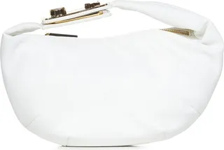 Chiara Ferragni Logo-Plaque Zipped Small Tote Bag