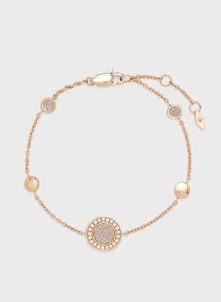 Stone Detail Chain Bracelet