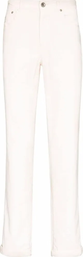 Straight-Leg Corduroy Trousers