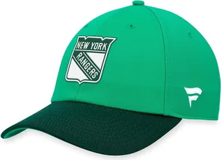 Men's Fanatics Branded Kelly Green New York Rangers St. Patrick's Day Adjustable Hat