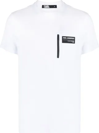 logo-patch short-sleeve T-shirt