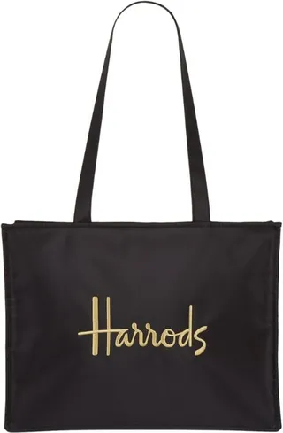 Harrods Logo Tote Bag