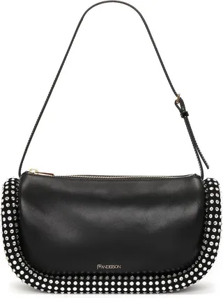 Black Bumper 15 Leather Shoulder Bag