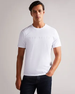 SS Branded T-Shirt in White